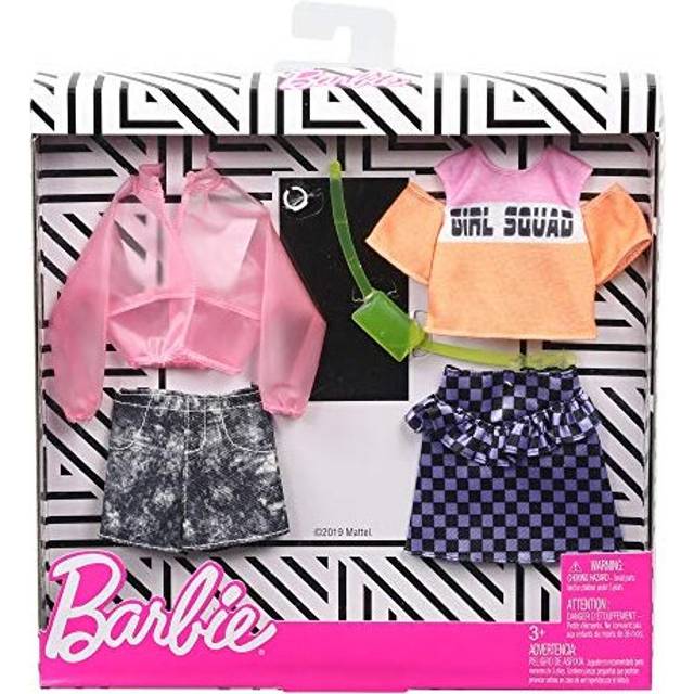 Barbie Clothes 2 Outfits and 2 Accessories Doll