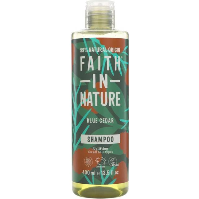 Faith In Nature Shampoo - Blue Cedar -400ml ( pack of 6 )