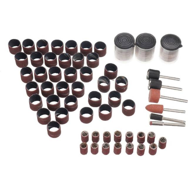 Abrasive Tools Sanding Bands Set 206pcs Sanding Drum Set With Sanding Mandrels For Dremel Rotary Tool