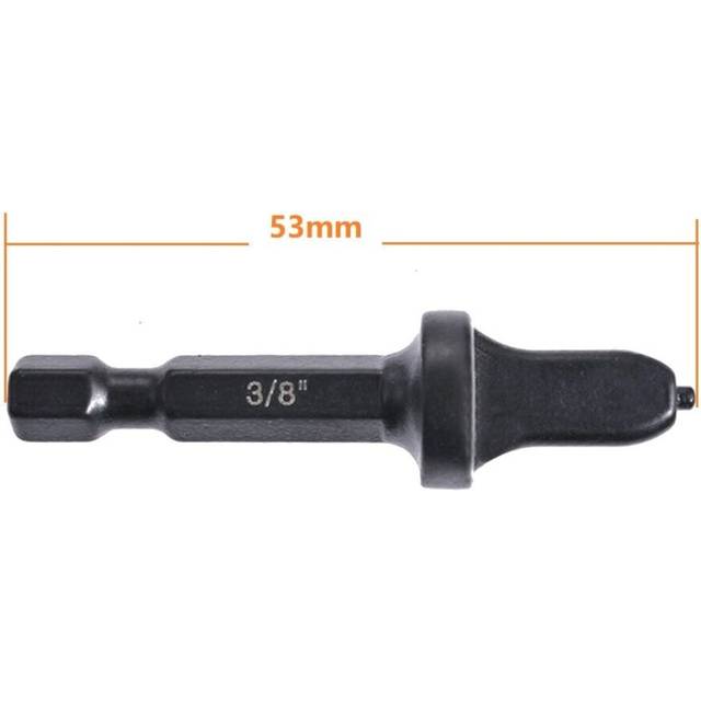 (3/8) 1/4 Inch Hex Handle Tube Expander High Carbon Steel Electric Reamer Copper Pipe Drill Rotary Tool
