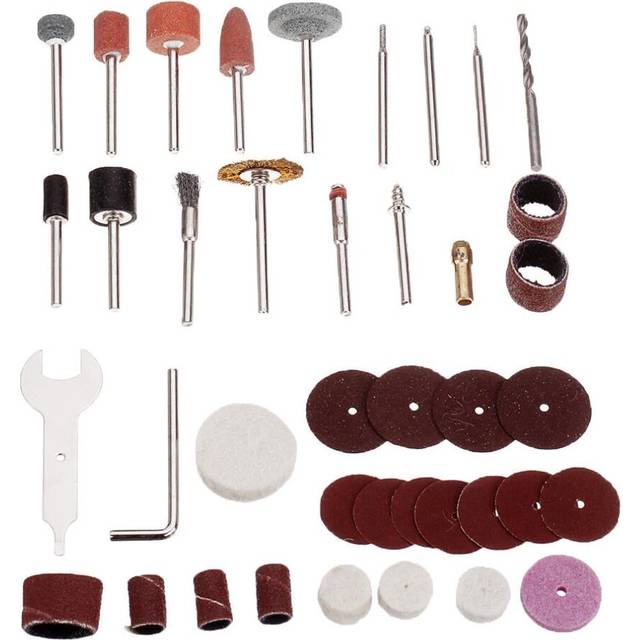 40pcs Multi Rotary Tool Accessories Set Grinding Polishing Abrasive Tool Sanding Drum Kit for Dremel
