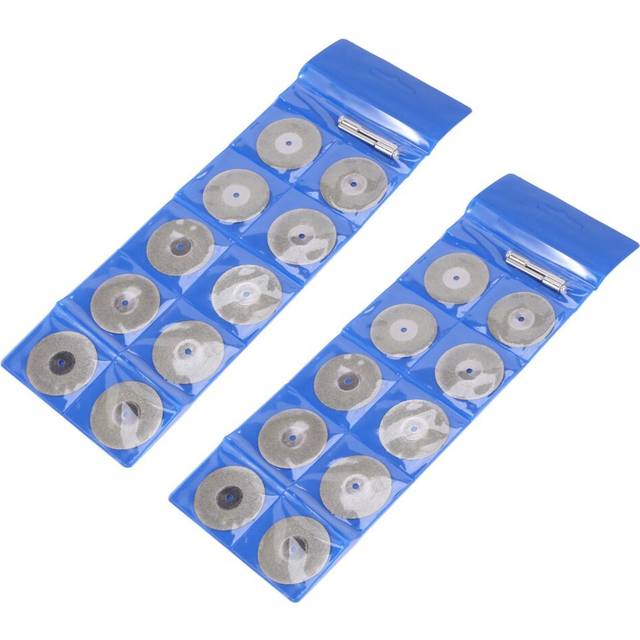 20Pcs Accessories 35mm Diamond Cutting Disc for Metal Grinding Wheel Disc Mini Circular Saw for Drill Tool