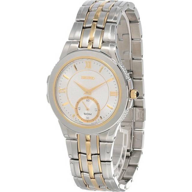 Seiko Le Grand Sport Silver Dial 2-Tone Men's Watch SRK010 - 38 mm