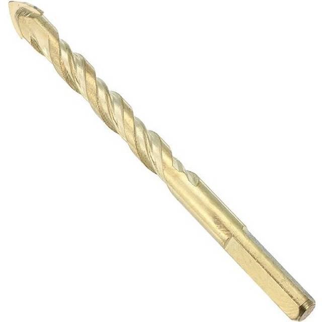 (6mm) 6/8/10mm Yellow Triangle Twist Drill Bit Marble Ceramic Glass Tile