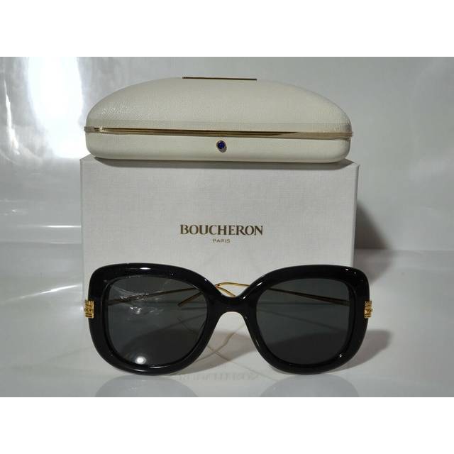 Boucheron BC0087S 001 Men's Sunglasses Black Size 51 (51)
