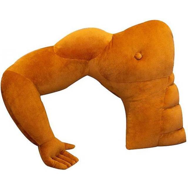 Muscular Boyfriend Pillow Stuffed Plush Toys Gifts For Girls Sleep Room Decoration