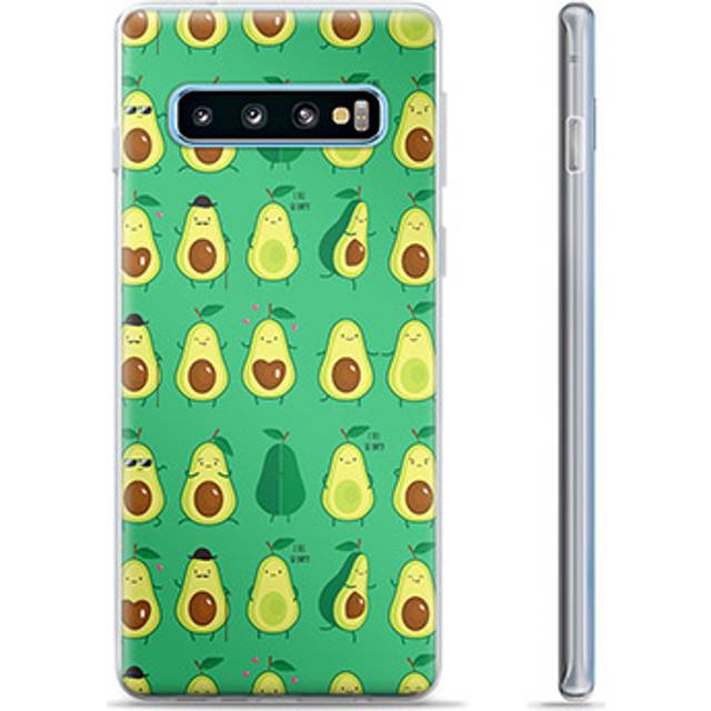 Samsung Galaxy S10+ TPU-Skal - Avokado Mönster