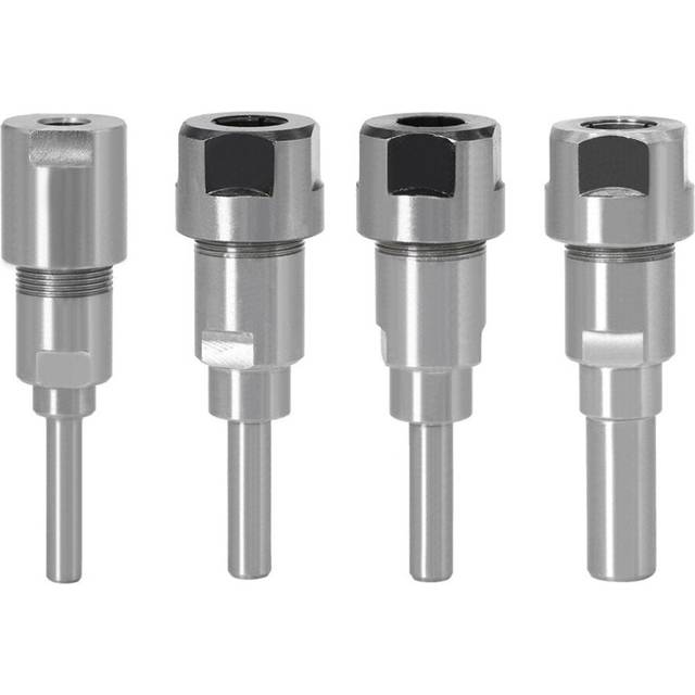 (12mm-12mm) 8mm 12mm 1/2 Inch Shank Router Bit Extension Rod Collet Engraving Machine Extension Milling Cutter Woodworking Tool