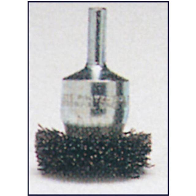 8253 1 In. Wire End Brush 0.25 Shank