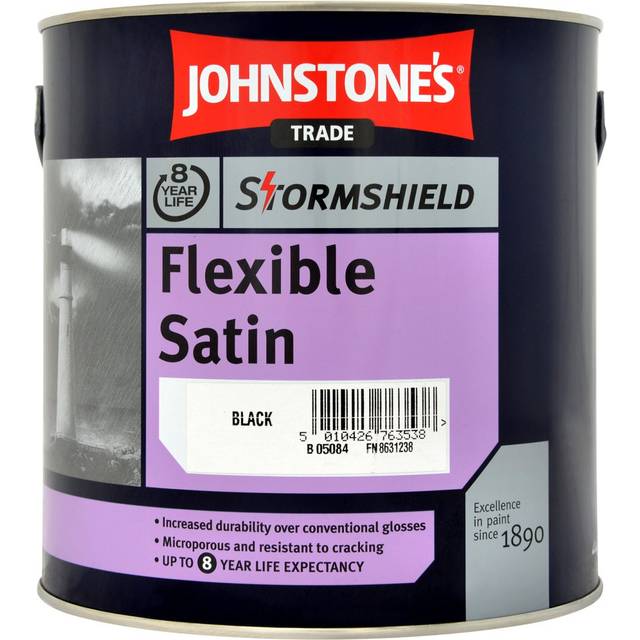 Johnstones stormshield satin 2.5l black
