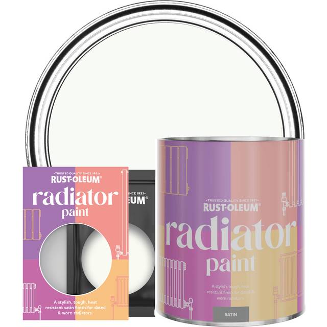 Rust-Oleum Radiator Paint, Satin Finish - Still - 10ml - White
