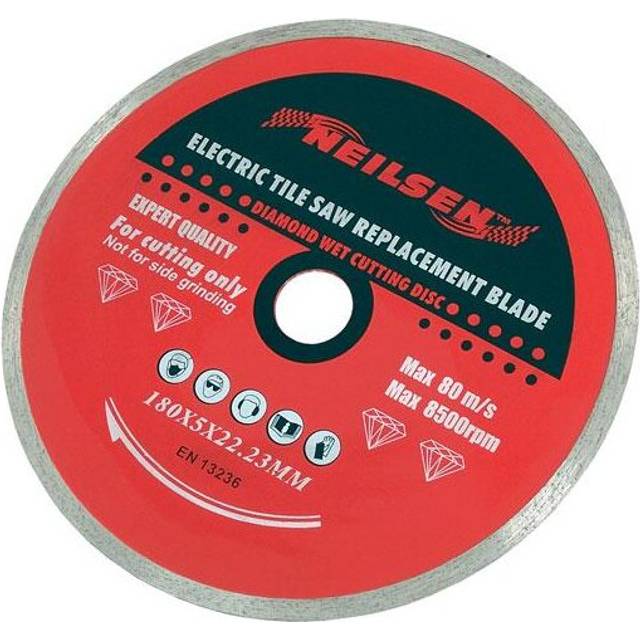 Replacement Blade for Tile Cutting Machine - 180 x 5 x 22.23Âmm