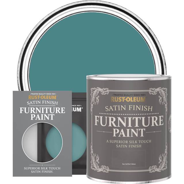 Rust-Oleum Satin Furniture Paint - PEACOCK SUIT - 10ml - Green