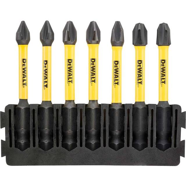 DeWalt 7 Piece FlexTorq PZ2 Screwdriver Bit Bar Set