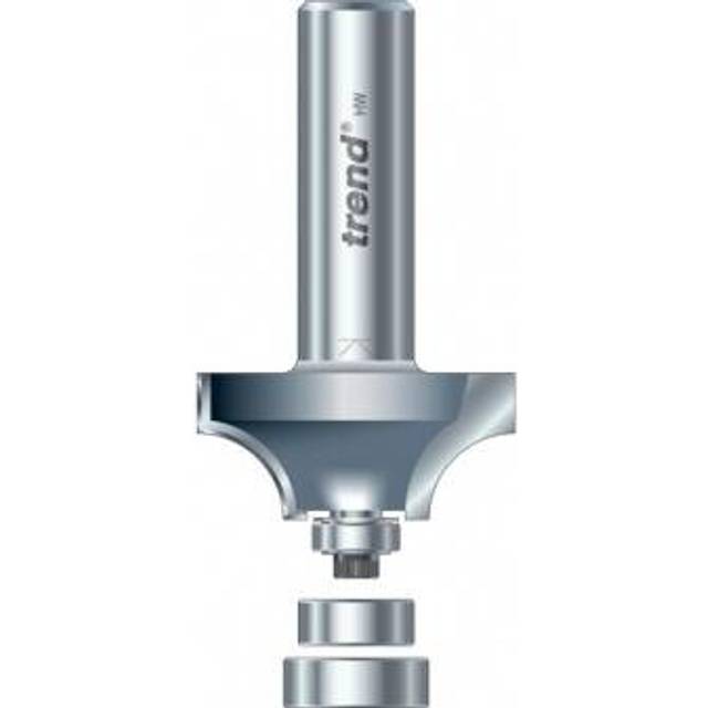 Trend Large Step Ovolo Rounding Over Bearing Guided Router Cutter 28.7mm 13mm 1/4"