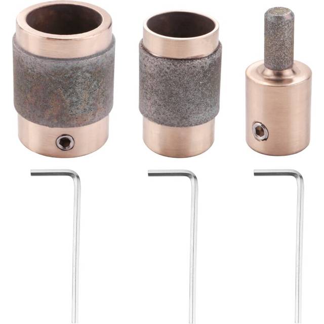 1 Inch 3/4 Inch 1/4 Inch Stained Glass Diamond Grinder Bit Head Tools 3 Sizes Brass Core