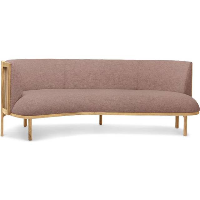 Carl Hansen - RF1903 Sideways Sofa Left Oljad Ek/Fiord 551 - Soffor - Rikke Frost - Rosa