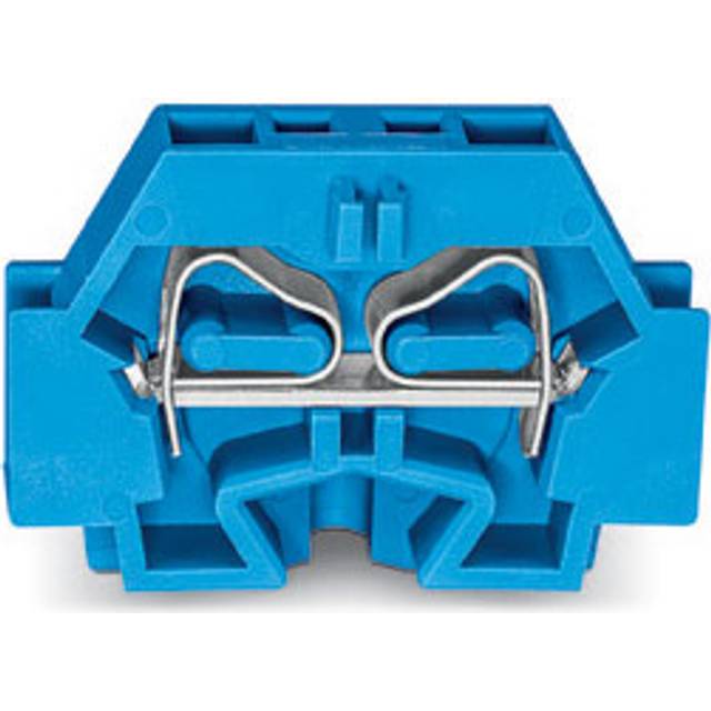 WAGO 262-304 2 Conductor Fixing Flanges Terminal Block Blue