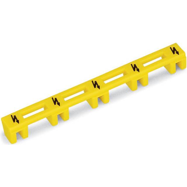 WAGO 285-416 Protective Warning Marker 5/card Terminal Block Yellow