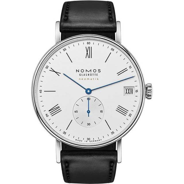 Nomos Glash&#xFC;tte Herrenuhr Ludwig neomatik 41 Datum 262 - silber