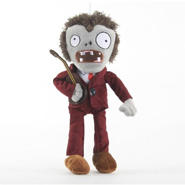 (Style9) 1pcs 30cm Plants vs Zombies Plush Toys Doll Duck Hats Pirate Zombies Plush Soft Stuffed Toys for Children Kids Gifts