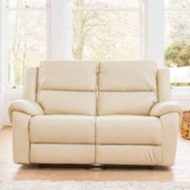 Artemis Home Brookhaven 2 Seat Electric Recliner Sofa - Cream, Cream