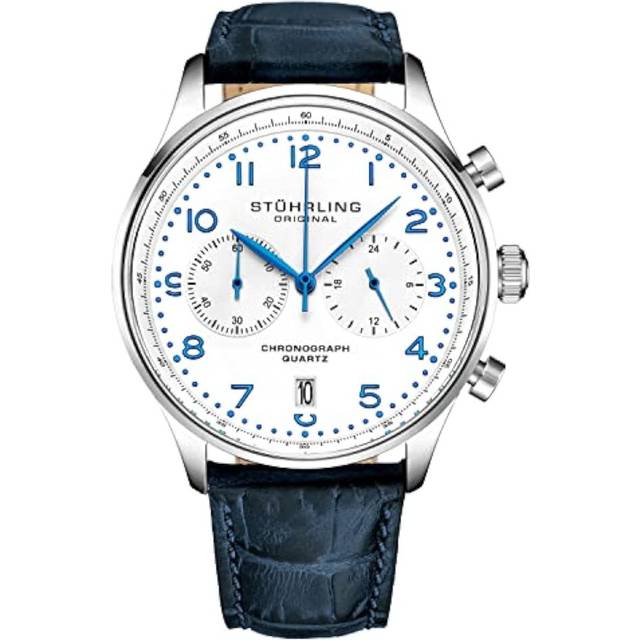 GR1-Q Dress Watch Quartz 42mm Chronograph - White - One Size