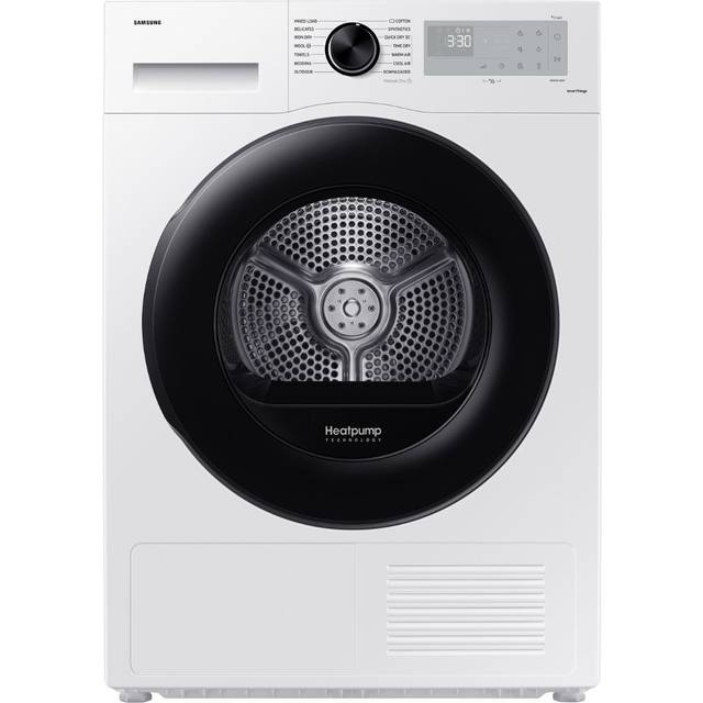 Samsung DV90CGC0A0AH 9kg Series 5 Heat Pump Condenser Tumble Dryer - WHITE