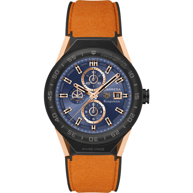 TAG Heuer Watch Connected Modular 45 Kingsman Special Edition Smartwatch - LCD