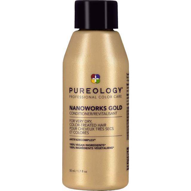 Pureology Nanoworks Gold Conditioner | For Very Dry  Color-Treated Hair | Restores & Strengthens Hair | Sulfate-Free | Vegan | Updated Packaging | 1.7