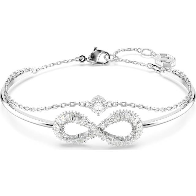 Swarovski, Accessoarer, Dam, ONE Size, Infinity Armband - gray (ONE SIZE)