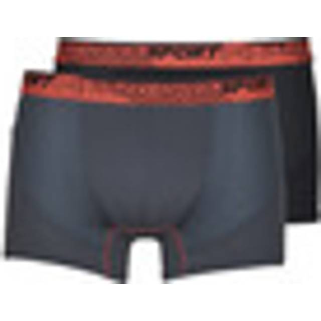 Pack of 2 Running Hipsters - Pack Of Grey + Black - XL