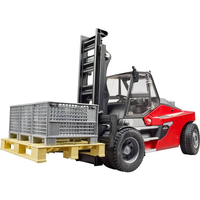 Bruder Linde HT160 stapeltruck Bruder Gaffeltruck med Pallar 2513