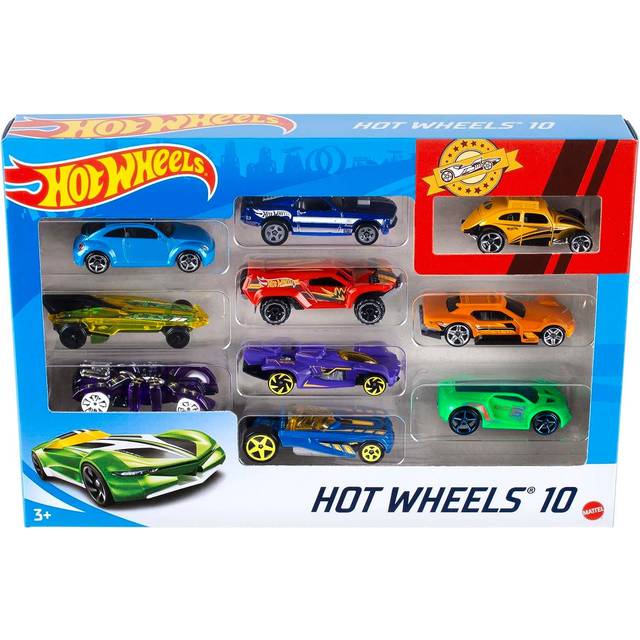 Hot Wheels Race Ready 10 Car Pack