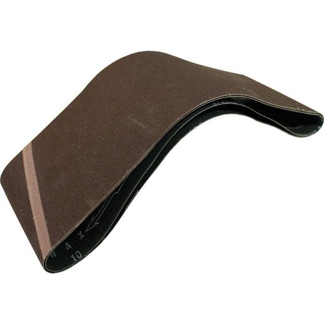 Makita 794133-E-2 4-Inch by 24-Inch 120 Grit Sanding Belt  2-Pack  Black
