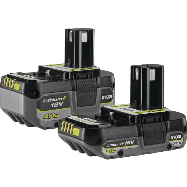Ryobi ONE+ 4.0Ah & 2.0Ah Lithium+ Battery Dual Pack 18V RB18242X
