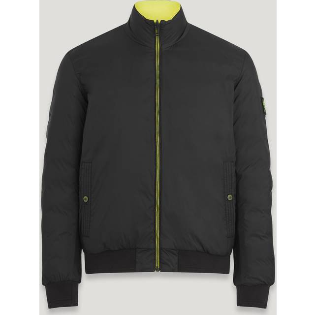 Belstaff Mens Flash Circuit Black Reversible Down Jacket polyamide - Size Small