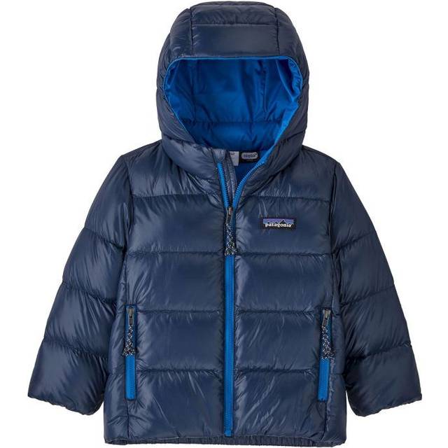 Patagonia - Baby's Hi-Loft Down Sweater Hoody - Down jacket size 12-18 Months, blue