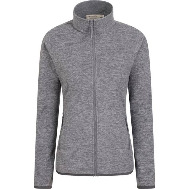 (16 UK, Grey) Mountain Warehouse Womens/Ladies Snowdon II Melange Full Zip Fleece Jacket