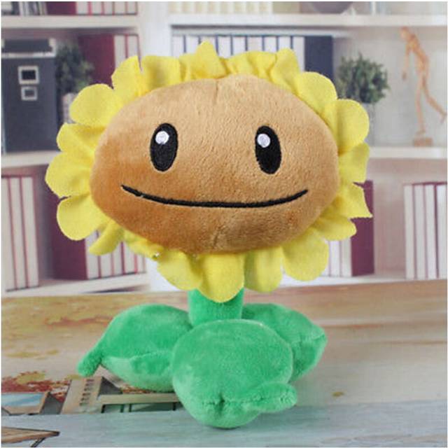 (SunFlower) Kids Gift PLANTS vs. ZOMBIES Soft Plush Doll Toys