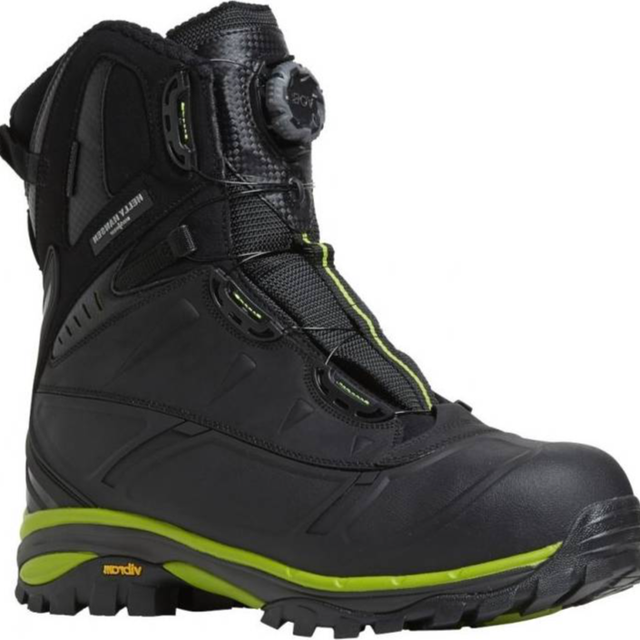 Helly Hansen Workwear Magni Vinter BOA Skyddskänga svart/lime, komposithätta 41