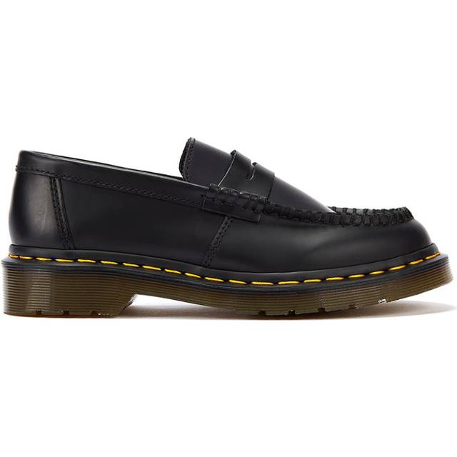 Dr. Martens Black Penton Loafers - Black Smooth - US 6