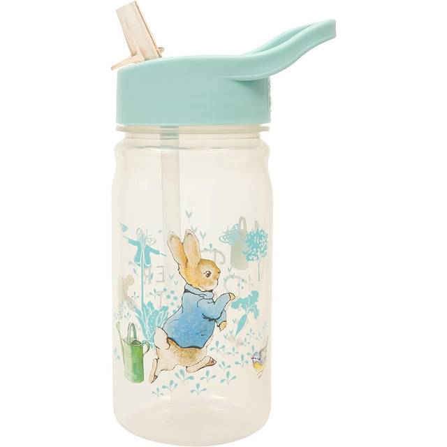 Classic Water Bottle with Flip up Straw 400ml âOfficial Merchandise by Polar Gear â Kids Reusable Non Spill BPA Free - Recyclable Plastic â For