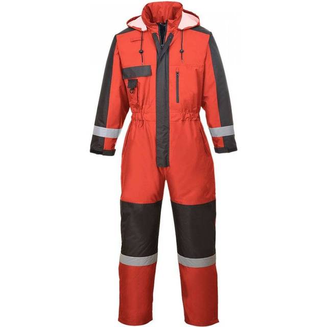 Portwest Winter Coverall - Red - Small