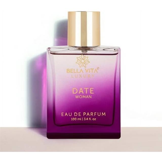 Bella Vita Luxury Date Eau De Parfum for Women with Pink Pepper  Red Fruit & Jasmine | Fruity & Spicy Long-Lasting EDP Fragrance Scent | 3.4 fl. oz.