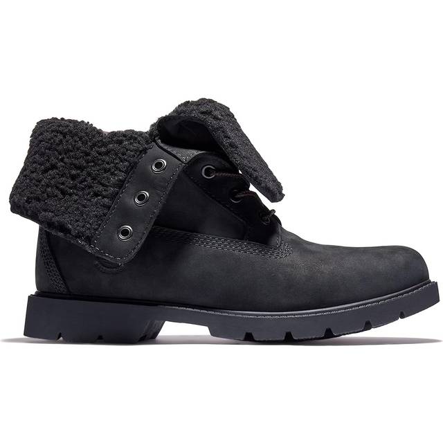 Timberland Linden Woods WP Fleece Boots - Women's Winter Boots Lined Leather Black ORIGINAL Shoes EU 38.5 US 7.5 black