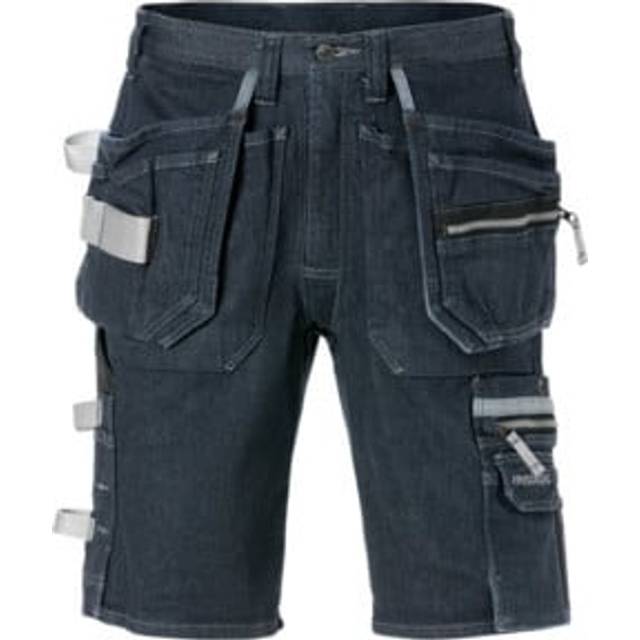 Fristads Hantverkarshorts denim stretch 2137 DCS Indigoblå C52 (C52)