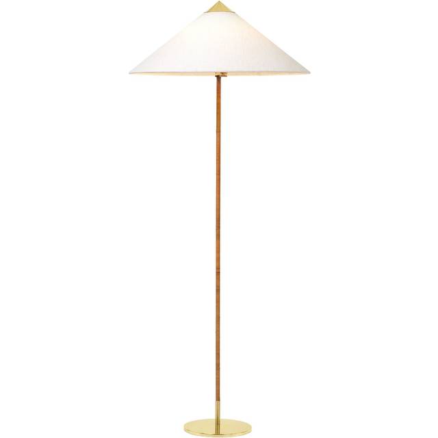 GUBI 9602 golvlampa Mässing-canvas