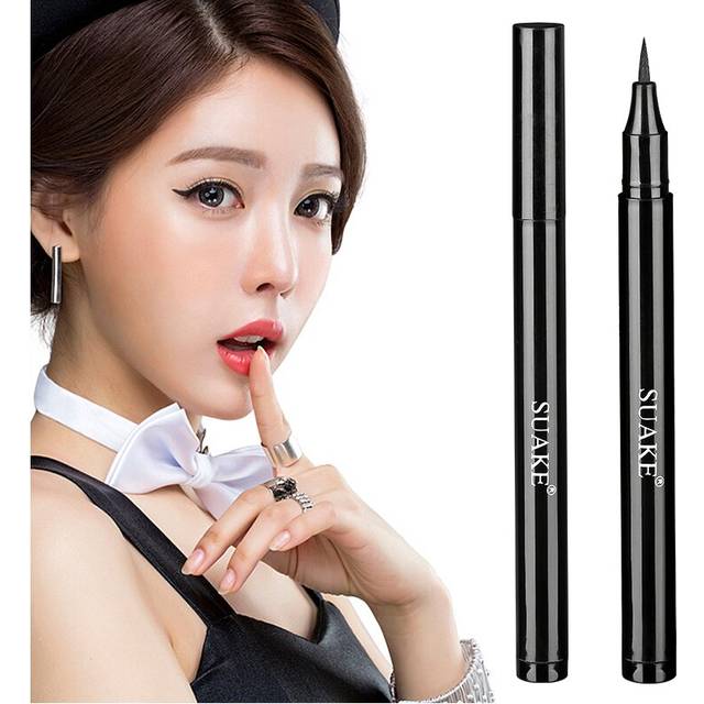 1pcs Black Liquid Eyeliner Stamp Pen Delicate Waterproof Makeup Women Eye Liner Pencil Korean Cosmetics Beauty Tools TSLM1
