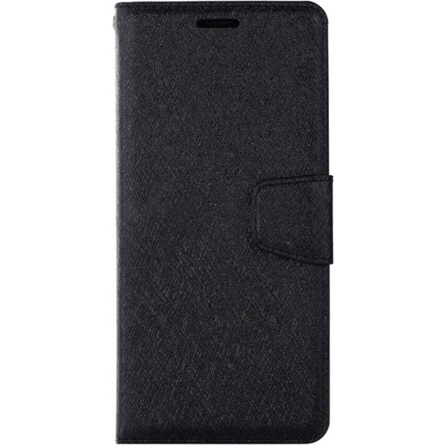 For Galaxy S9 Silk Texture Horizontal Flip Leather Case with Holder & Card slots & Wallet & Photo Frame (Black)